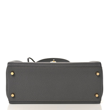 Hermes Togo Kelly Retourne 28 Etain 6 of 38