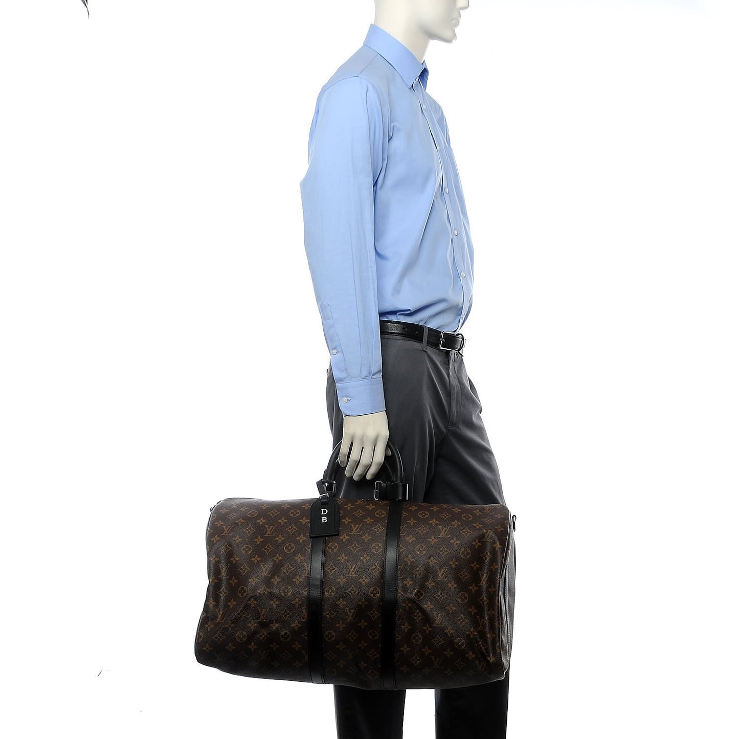 Monogram Macassar Keepall Bandouliere 55