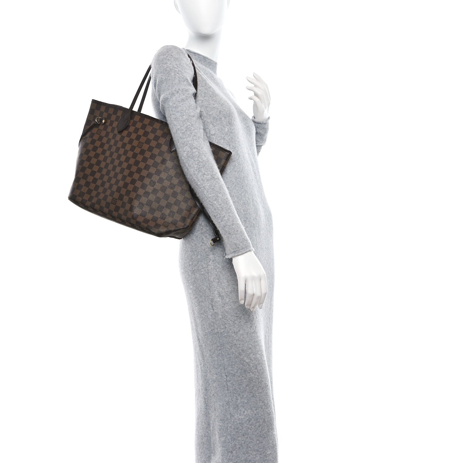 Louis Vuitton Damier Ebene Neo Neverfull MM 2 of 17