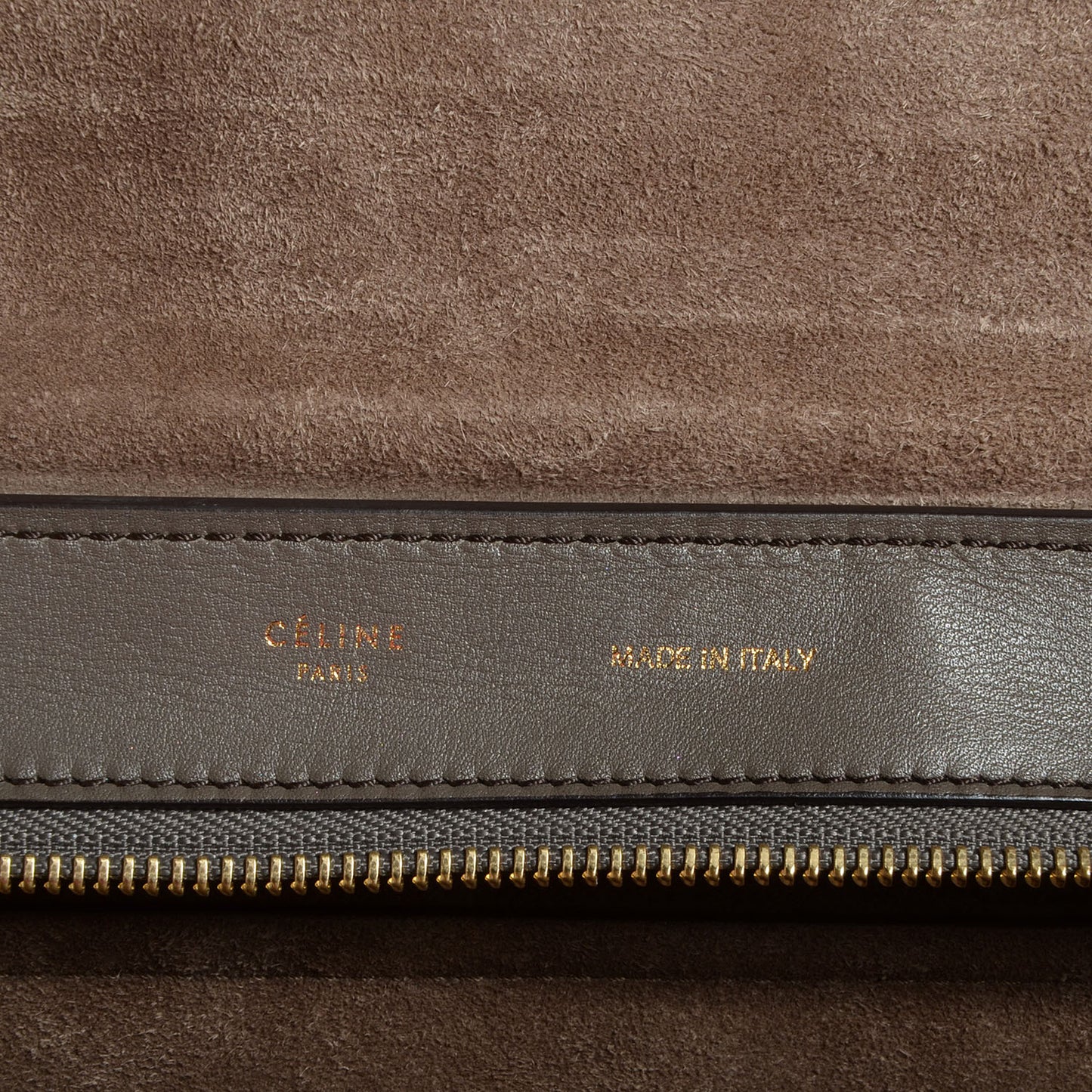 Calfskin and Suede Large Tri-Color Trapeze Granite