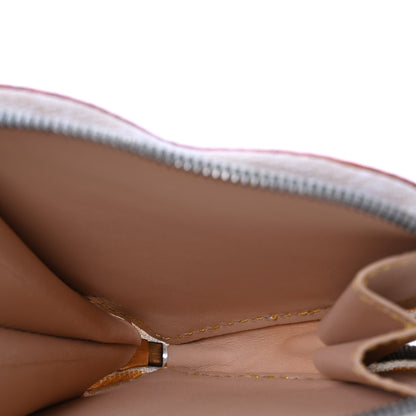 Louis Vuitton Monogram Multicolor Coeur Heart Coin Purse White 5 of 9