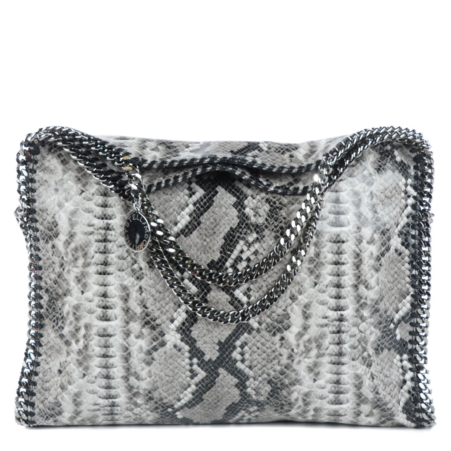 Eco Python Big Falabella Tote Grey