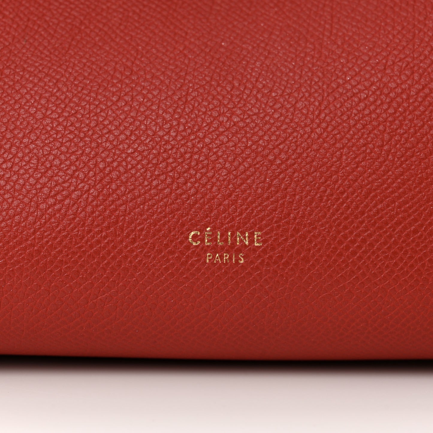 Grained Calfskin Mini Belt Bag Coquelicot