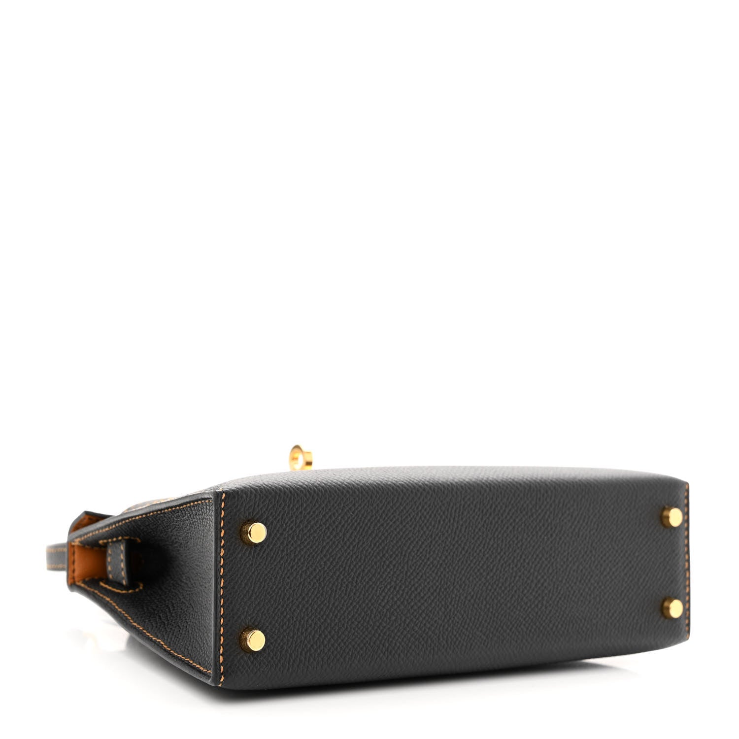 Hermes Epsom Horseshoe Mini Kelly Sellier 20 Black Natural Sable 4 of 12