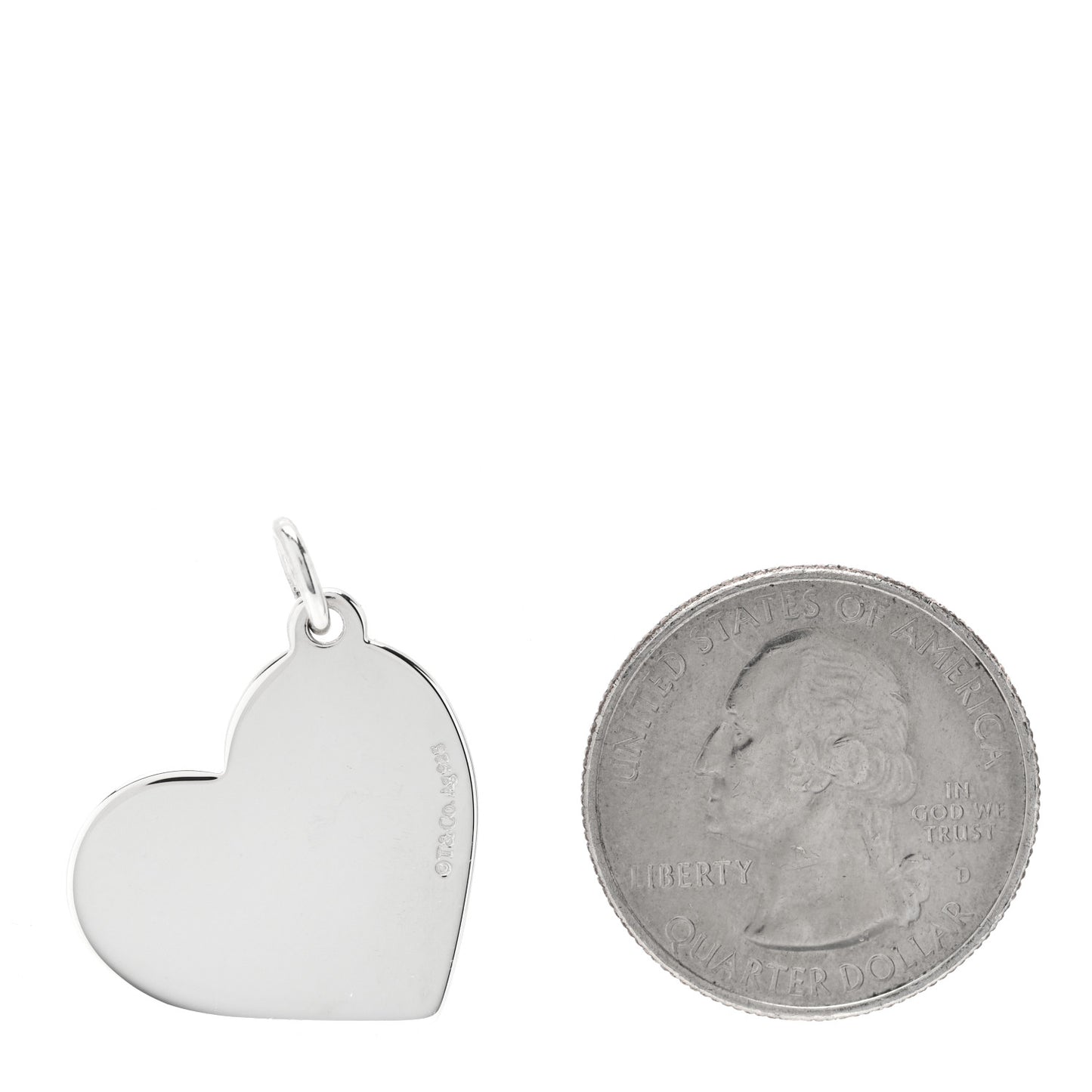 Sterling Silver Mom Heart Charm