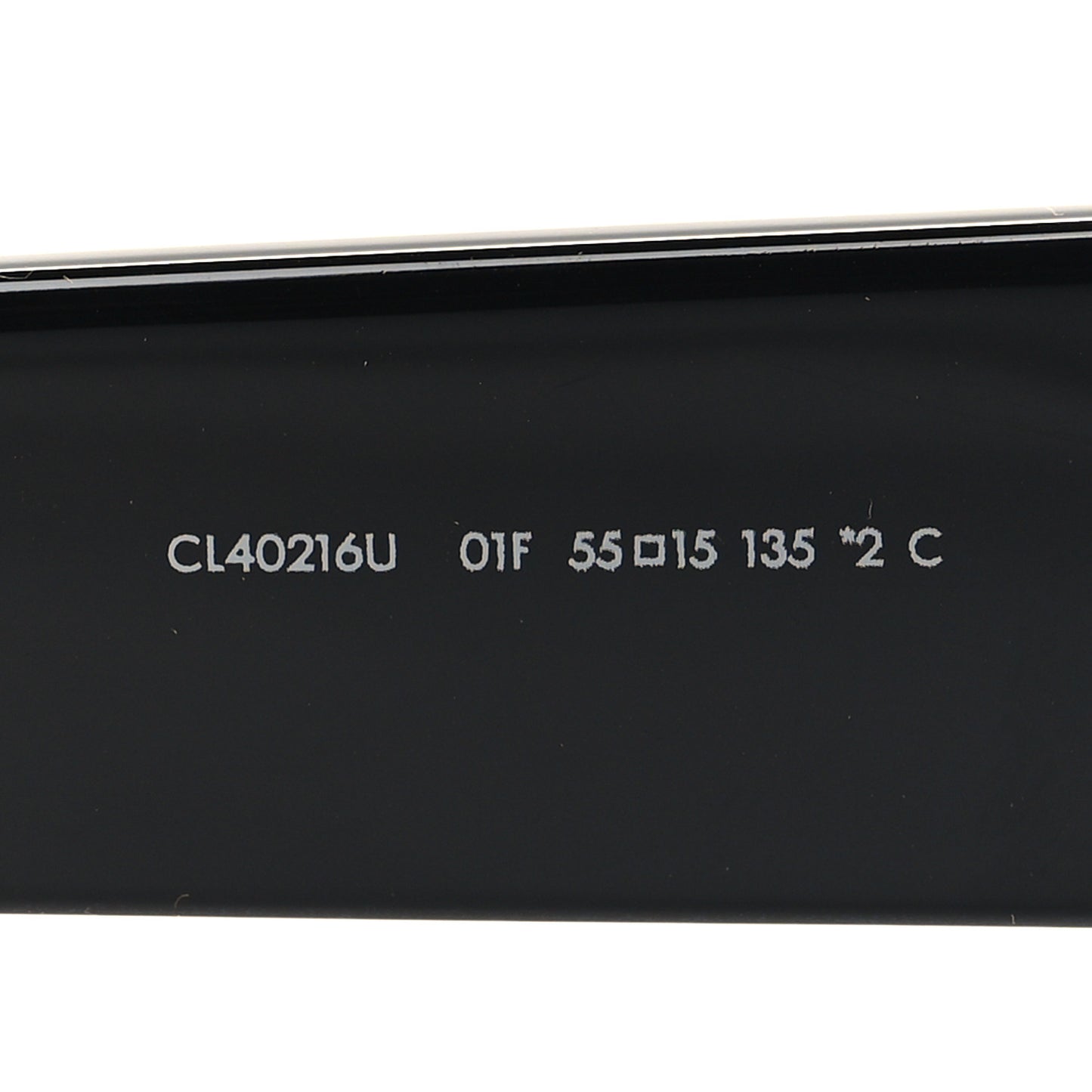Acetate Sunglasses CL40216U Black