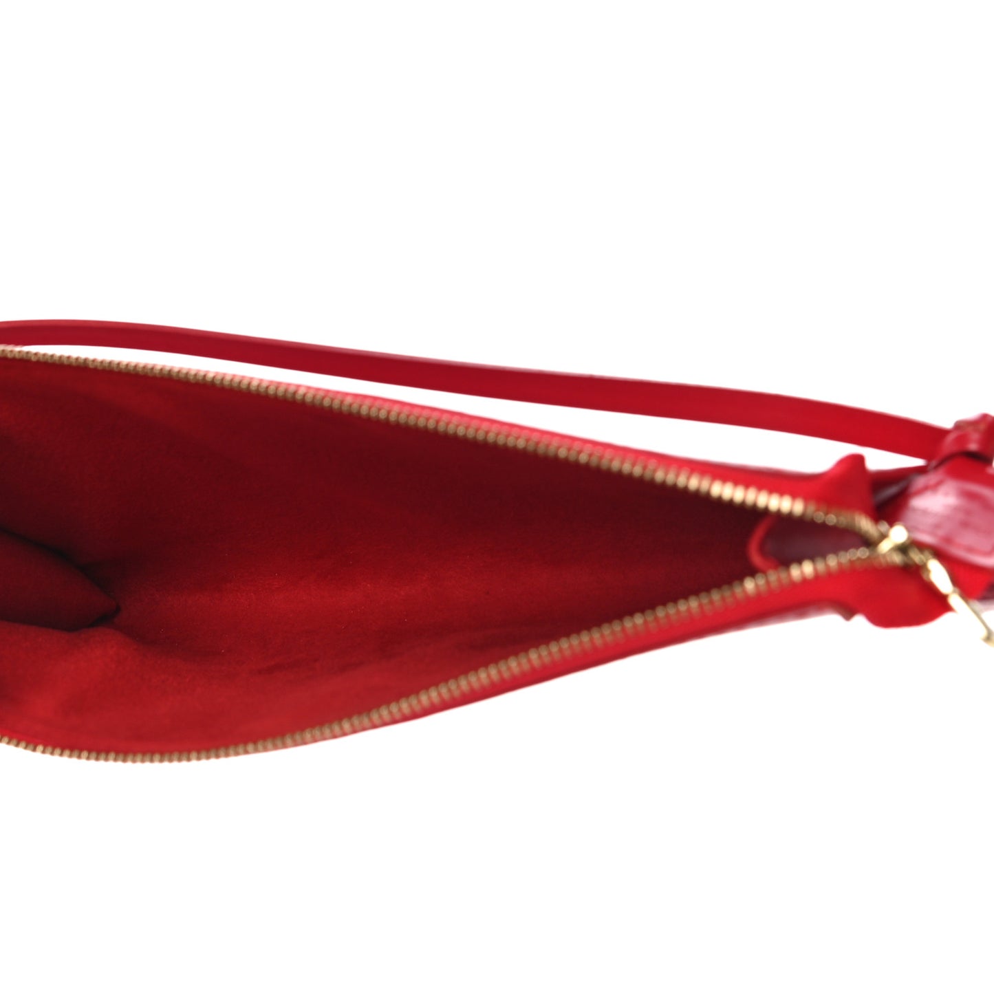 Epi Pochette Accessories 24 Castillan Red