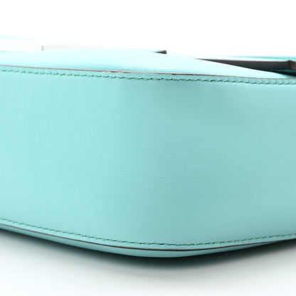 Fendi X TIFFANY Nappa Silver Baguette Blue Tiffany Silver 11 of 11