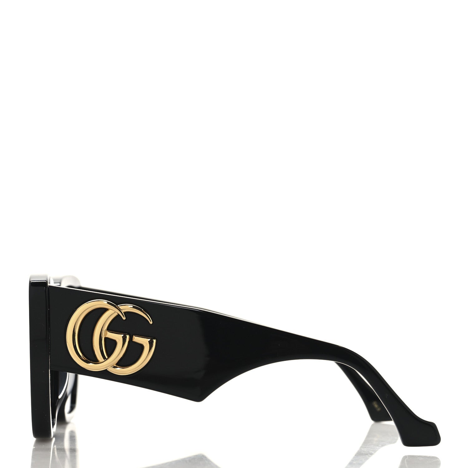 Gucci Acetate Square Frame Sunglasses GG0956S Black 3 of 7