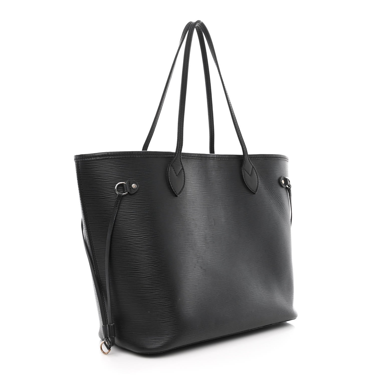 Louis Vuitton Epi Neverfull MM Black 3 of 14