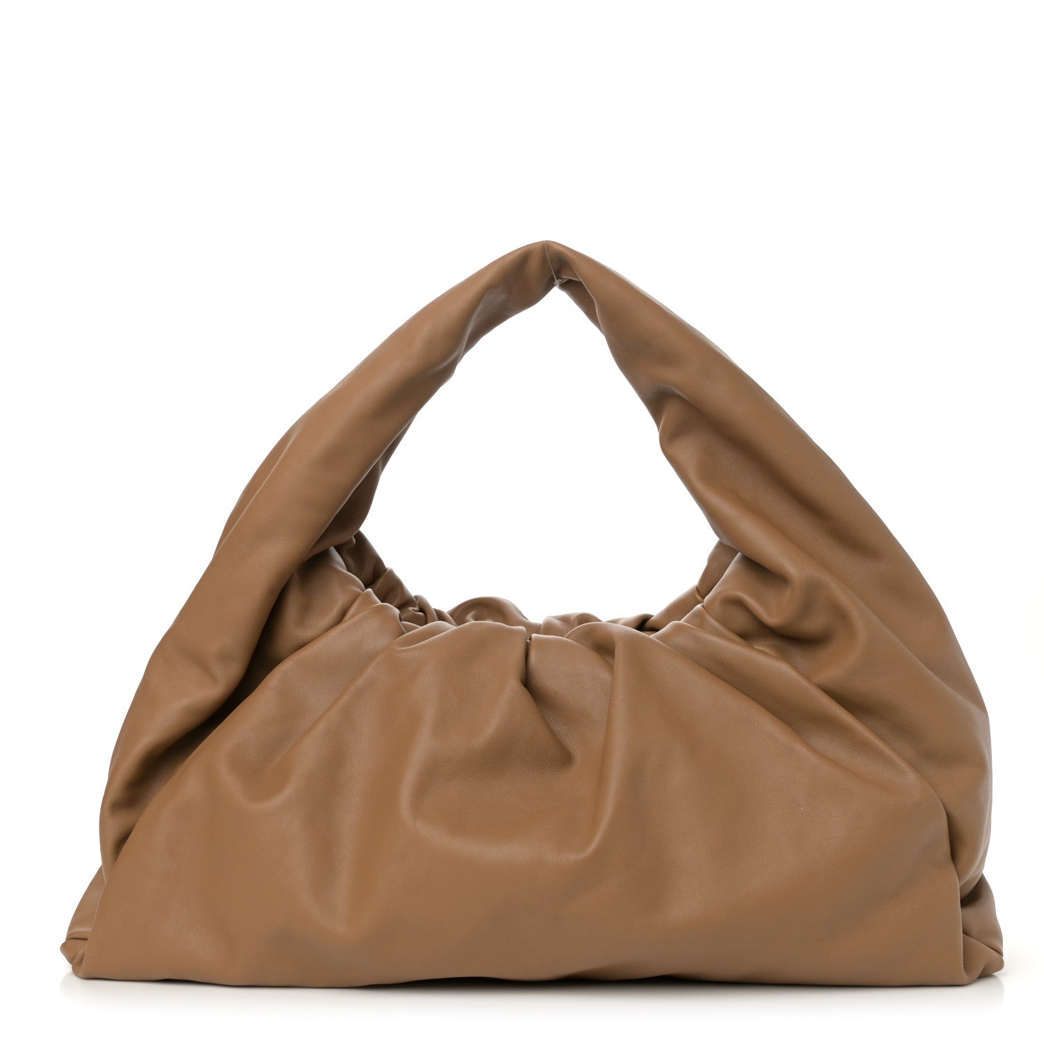 Bottega Veneta Smooth Butter Calfskin Large The Shoulder Pouch Cammello 1 of 10