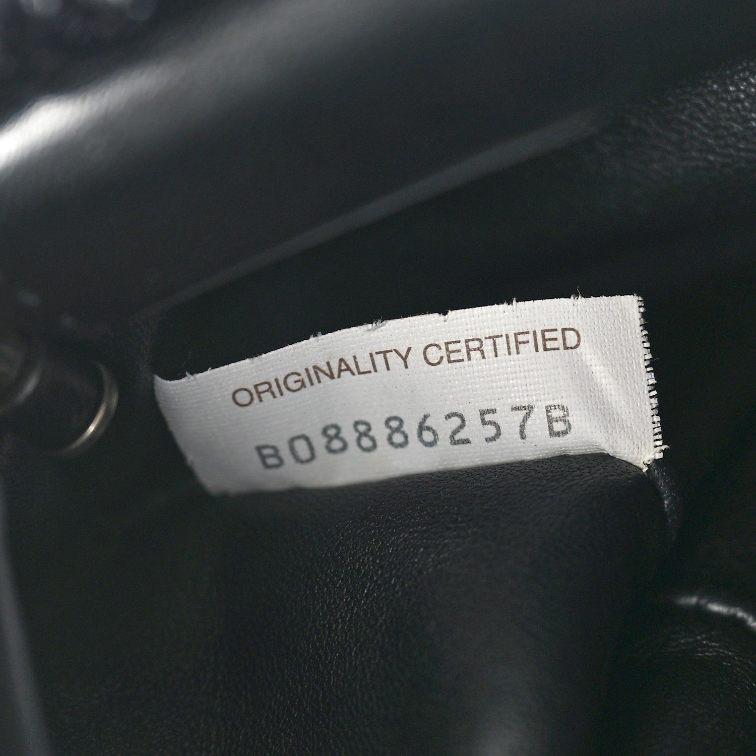 Bottega Veneta Nappa Zebra Print The Pouch Chain White Black 7 of 11