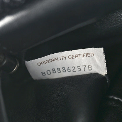 Bottega Veneta Nappa Zebra Print The Pouch Chain White Black 7 of 11