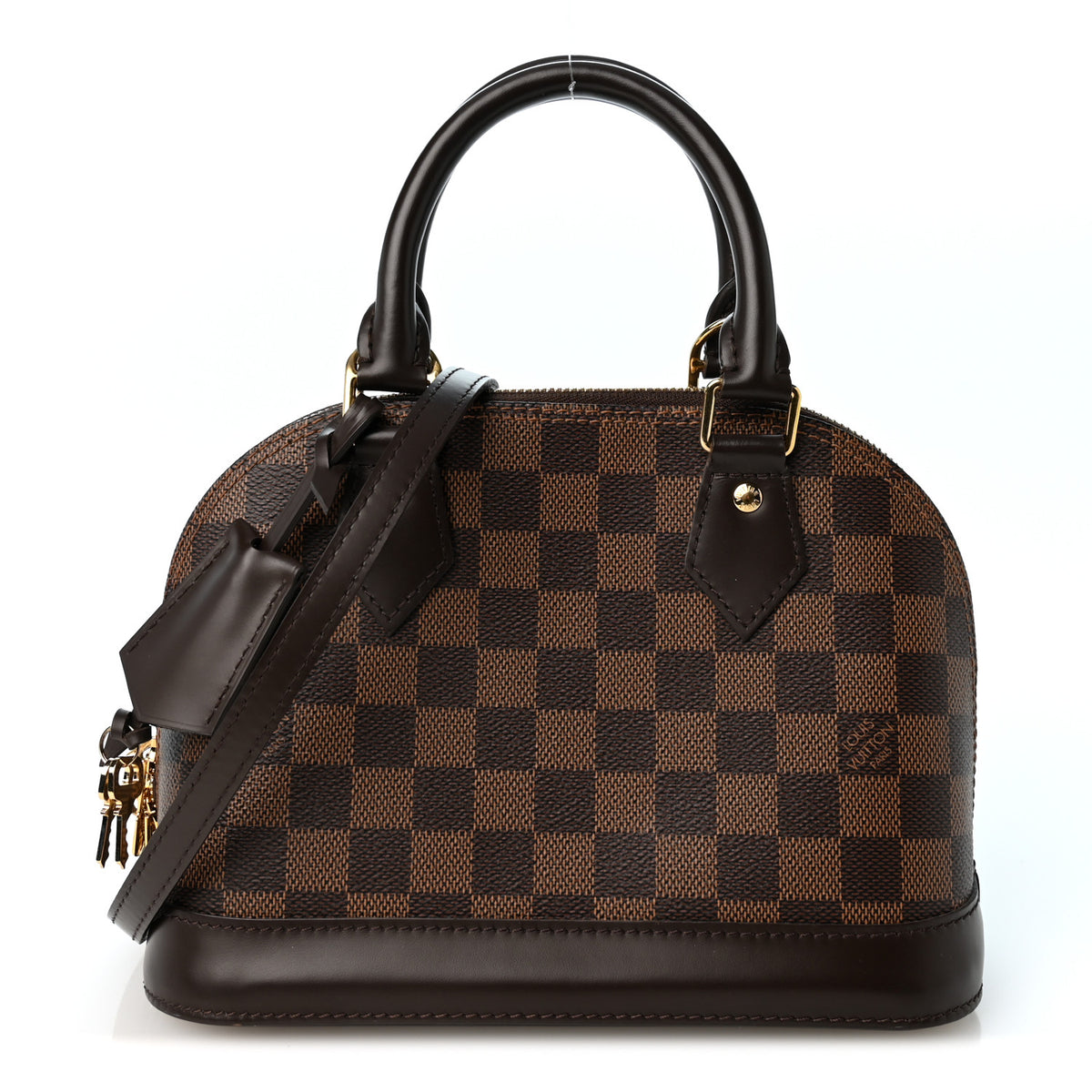 Louis Vuitton Damier Ebene Alma BB 1 of 8