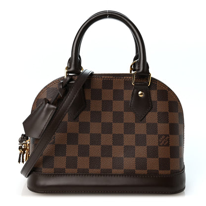 Louis Vuitton Damier Ebene Alma BB 1 of 8