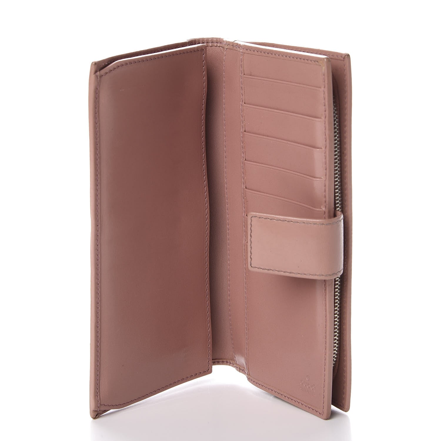 Gucci Monogram Twins Continental Wallet Dark Cipria 4 of 8