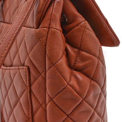 Chanel Lambskin Quilted Small Urban Spirit Backpack Brown 12 of 12