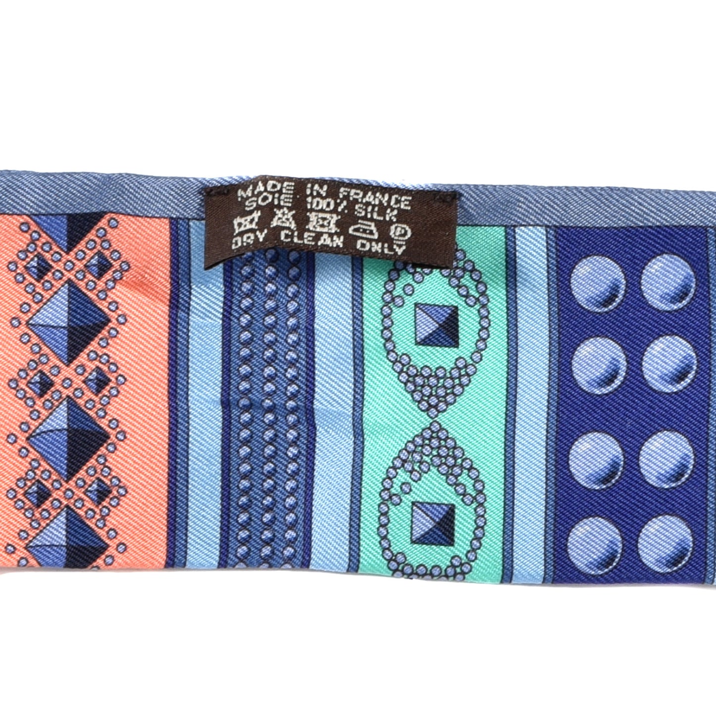 Silk Colliers de Chiens Twilly Blue Jean Vert Coral