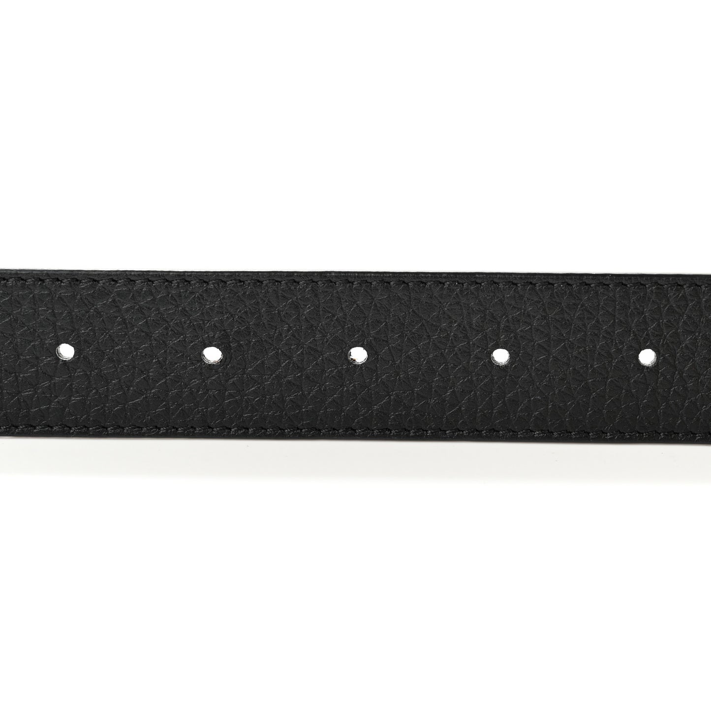 Taurillon Calfskin 30mm LV Initiales Reversible Belt 90 36 Black