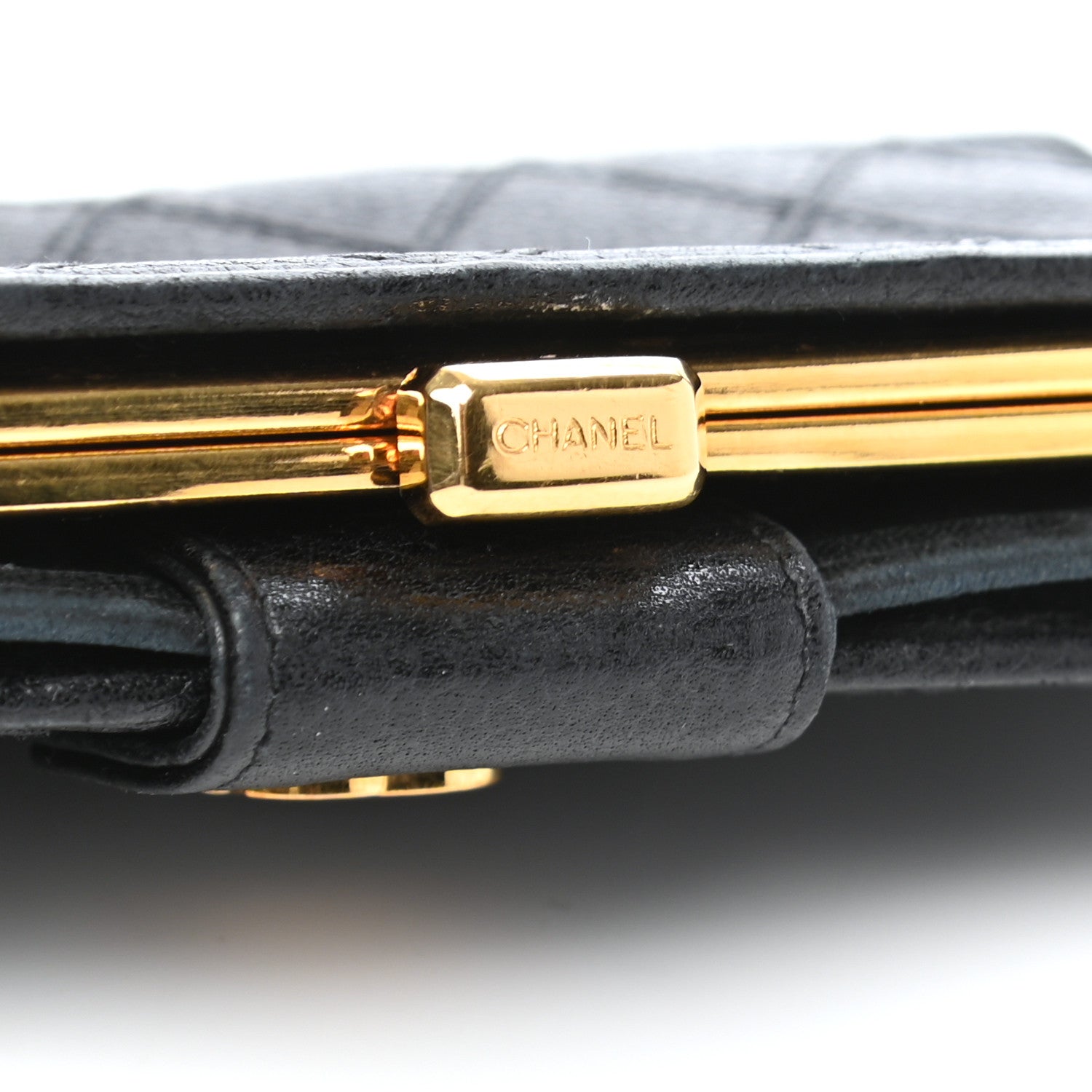 Chanel Caviar Stitched French Wallet Black 8 of 12