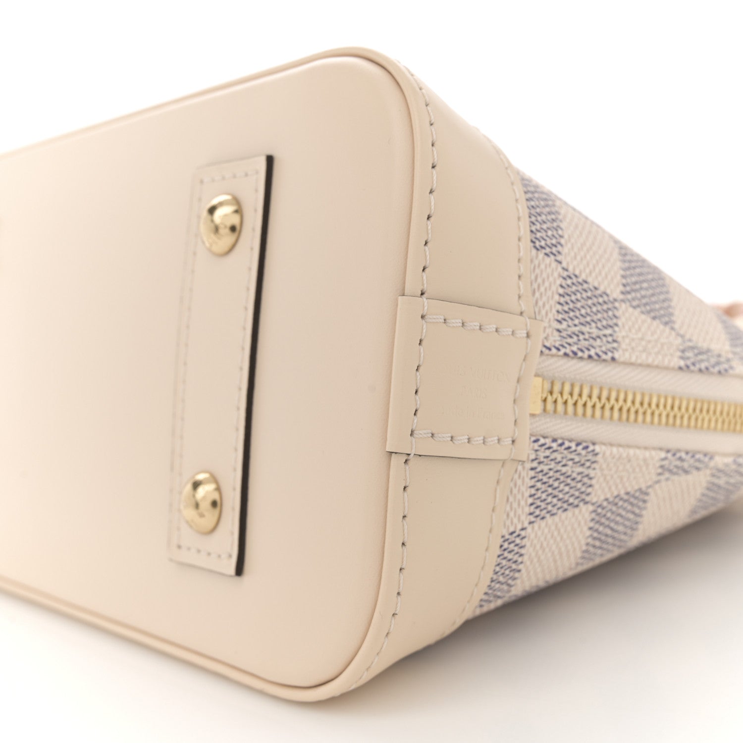 Louis Vuitton Damier Azur Braided Alma BB 9 of 9