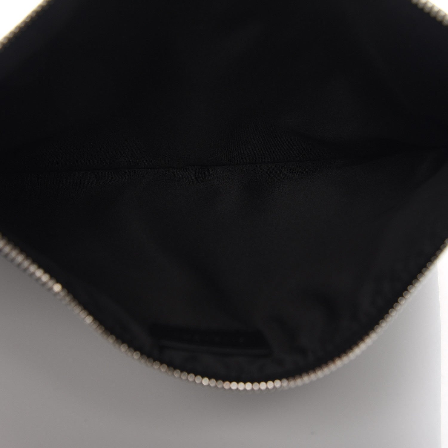 Givenchy Texutured Coated Canvas Rottweiler Print Medium Cosmetic Pouch Black 5 of 7