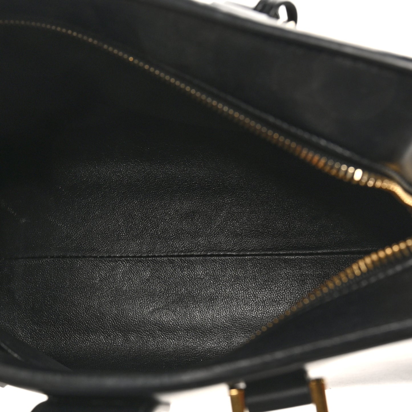 Calfskin Monogram Baby Cabas Black