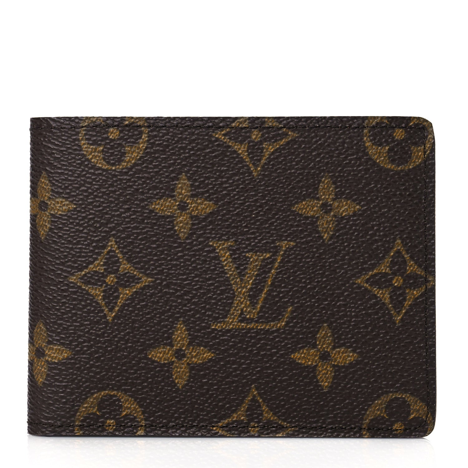Louis Vuitton Monogram Mens Porte-Billets 3 Card Billfold Wallet 1 of 10
