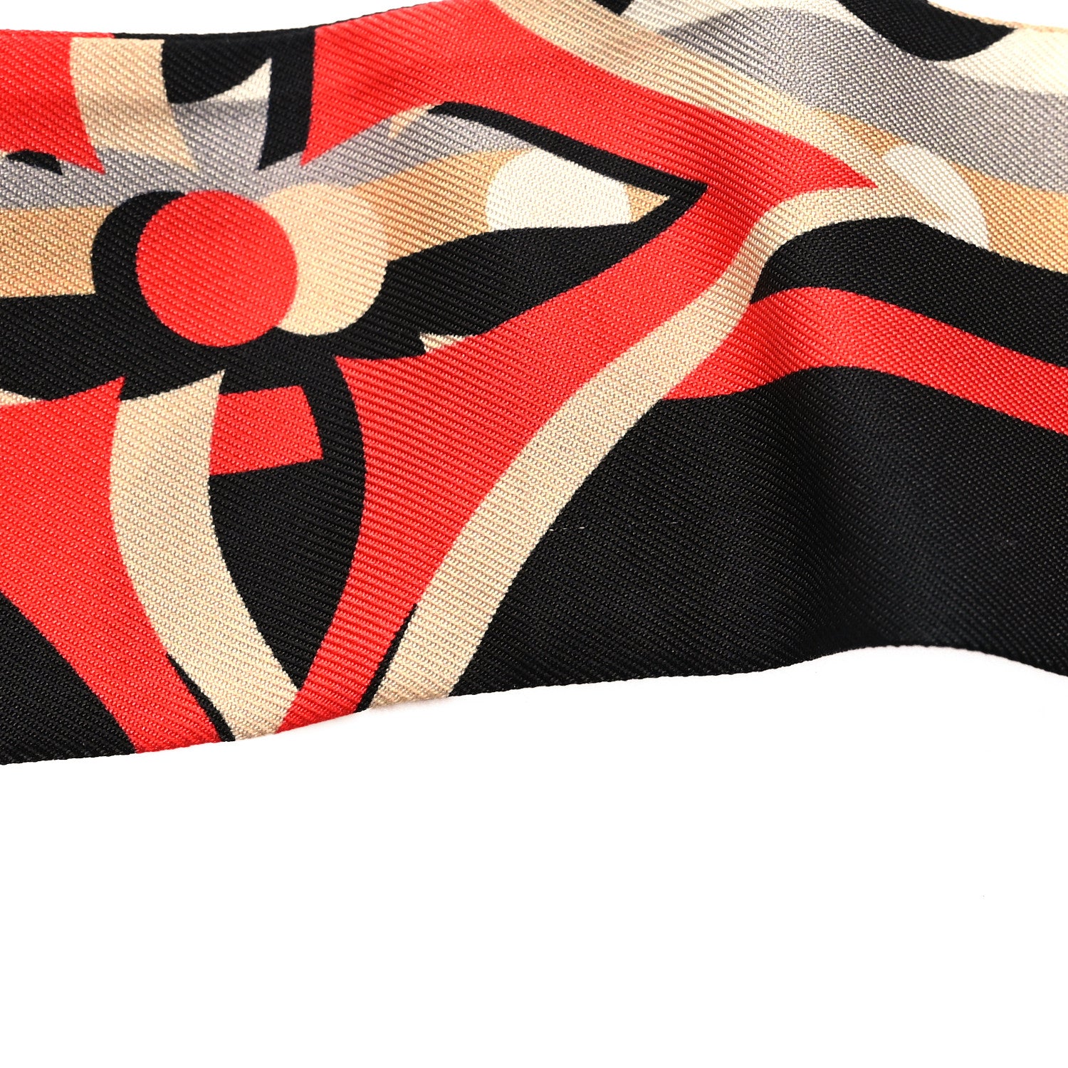Louis Vuitton Silk Pop Monogram BB Bandeau Red 4 of 5