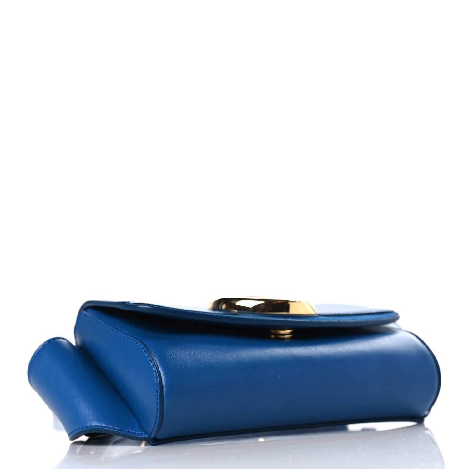 Chloe Calfskin Suede C Belt Bag Smoky Blue 4 of 9