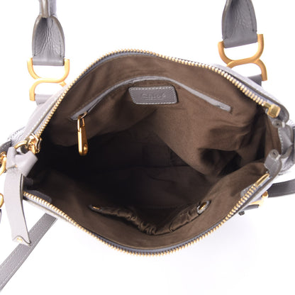 Chloe Calfskin Medium Marcie Satchel Cashmere Grey 8 of 8