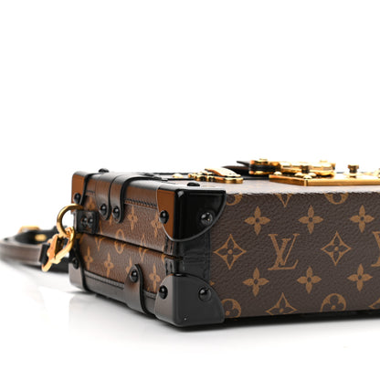 Louis Vuitton Monogram Petite Malle Black 8 of 11