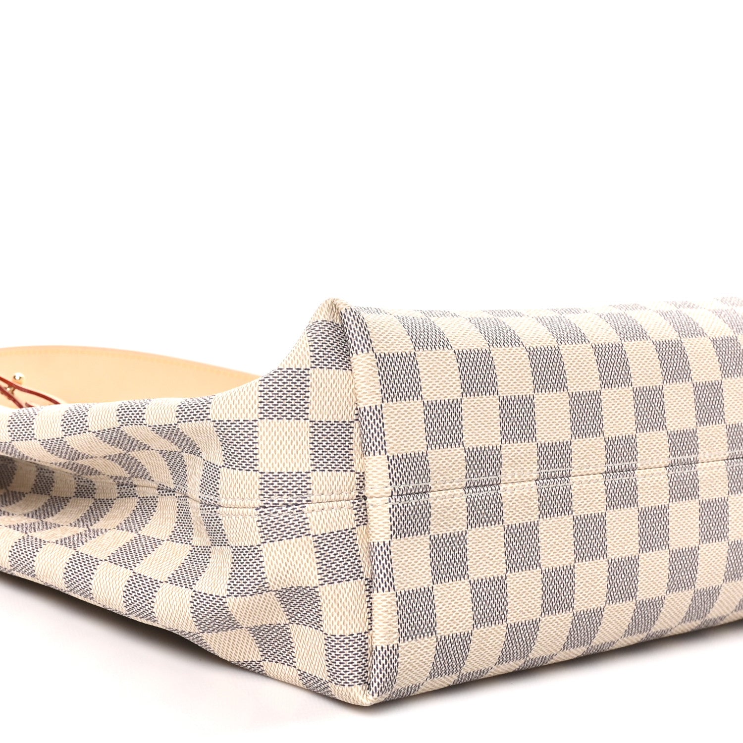 Louis Vuitton Damier Azur Graceful MM Rose Ballerine 7 of 8
