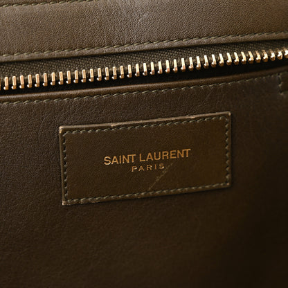 Saint Laurent Calfskin Small Classic Y Cabas Mousse 6 of 8