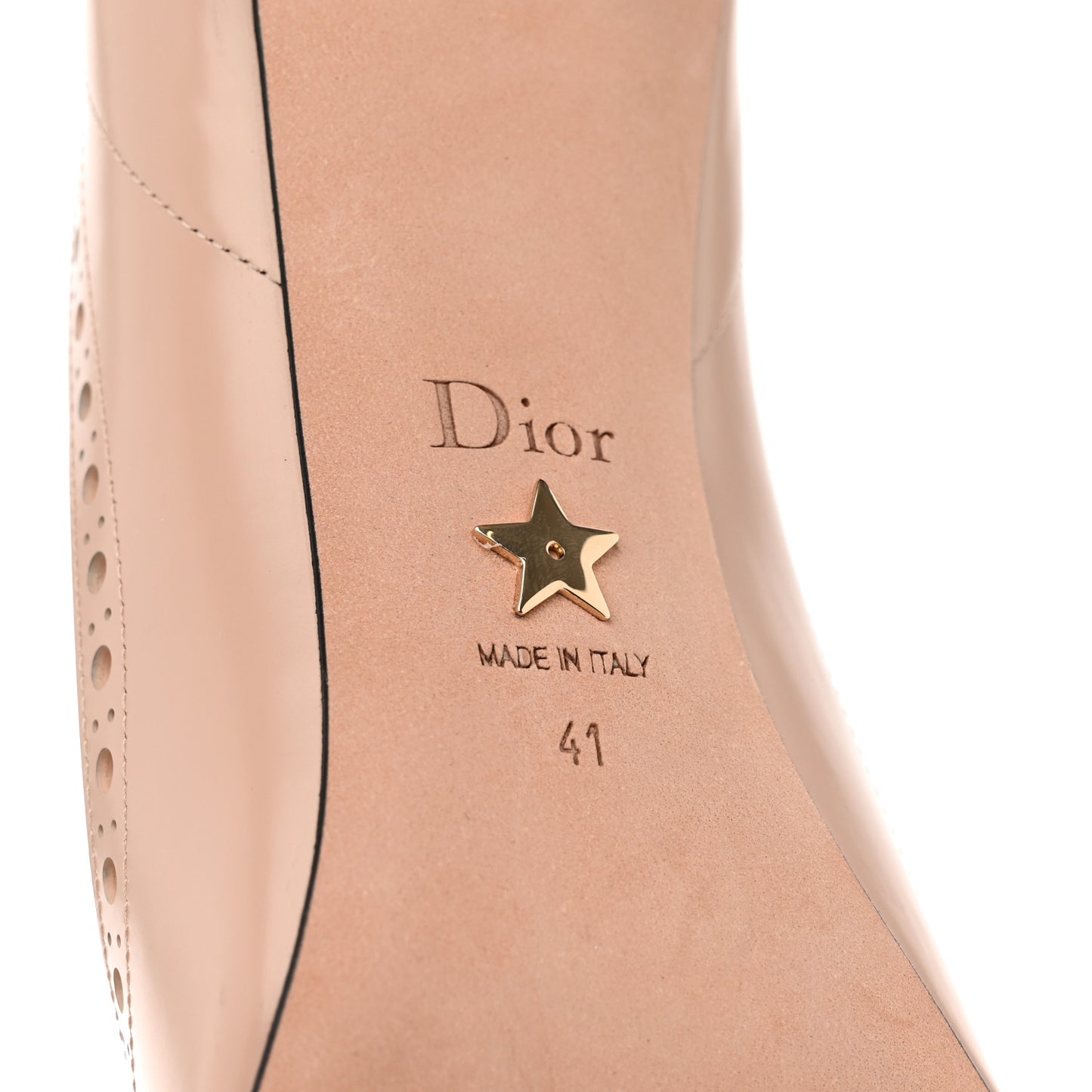 Calfskin Spectadior High Heel Pumps 41 Nude Black