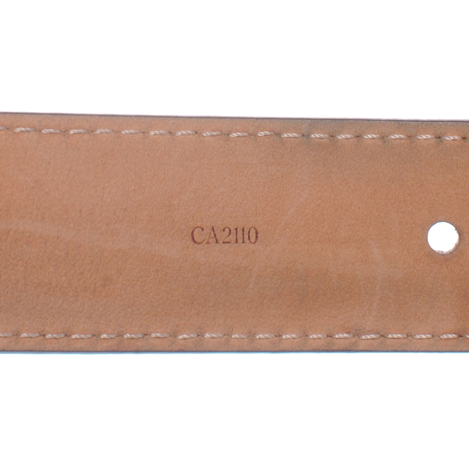 Louis Vuitton Monogram LV Frame Belt 80 32 7 of 7