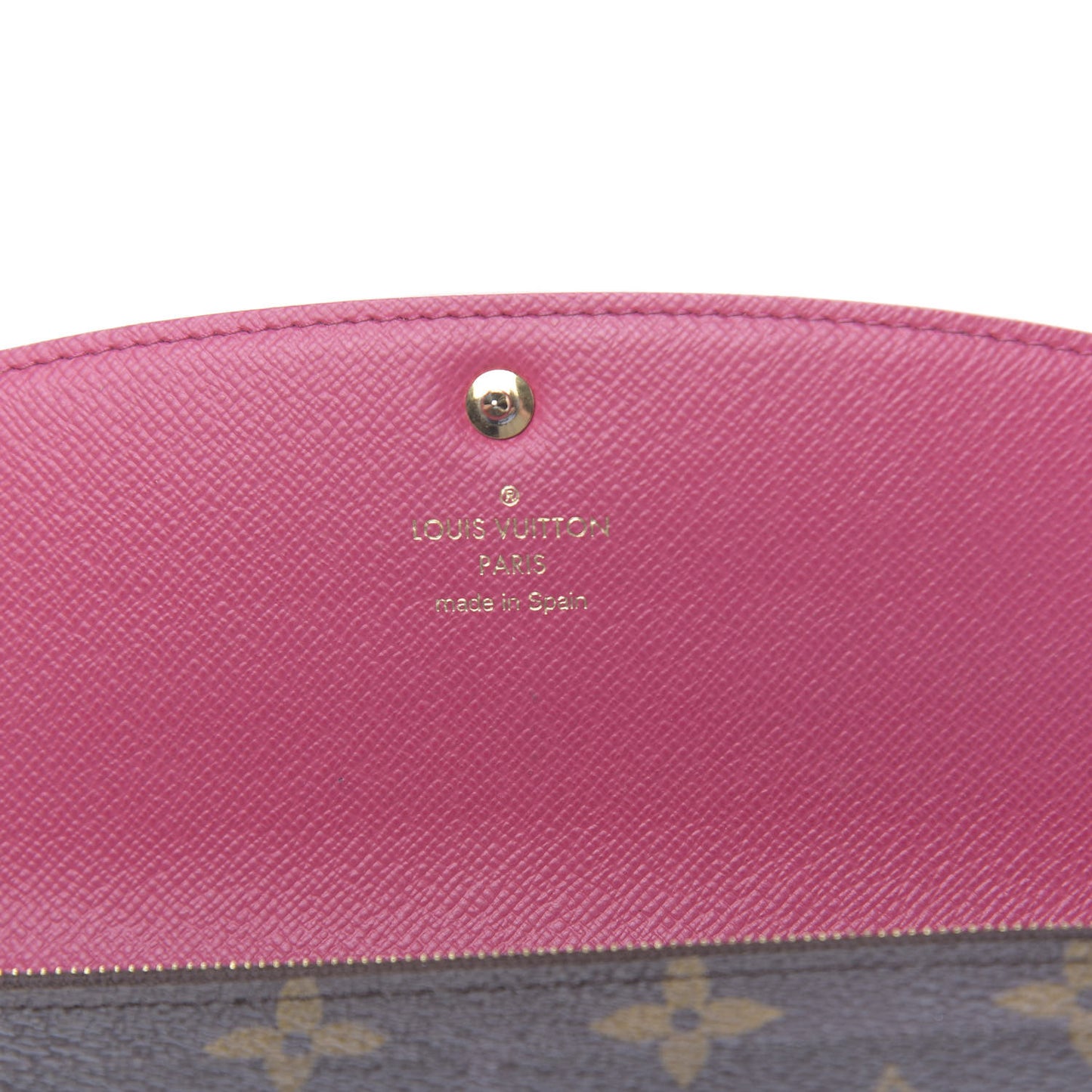 Monogram Bloom Flower Emilie Wallet