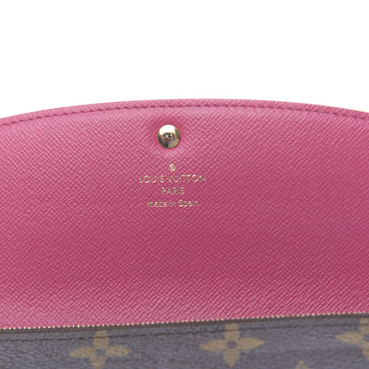 Louis Vuitton Monogram Bloom Flower Emilie Wallet 6 of 7