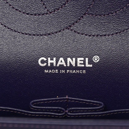 Chanel Lambskin Quilted Jumbo Double Flap Purple 5 of 10