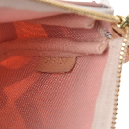 Louis Vuitton Damier Azur Tahitienne Mini Pochette Accessories 7 of 7