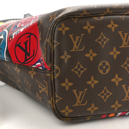 Louis Vuitton Monogram Kabuki Neverfull MM 8 of 10