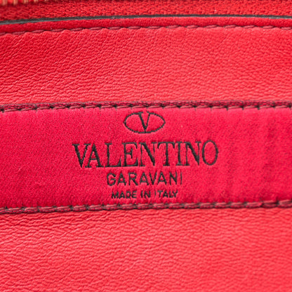 Valentino Garavani Nappa Large Rockstud Spike Shoulder Bag Rubino 6 of 15