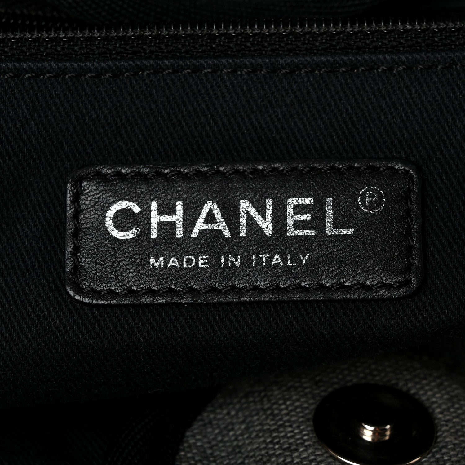 Chanel Canvas Medium Deauville Tote Grey 6 of 10