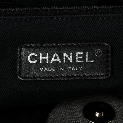 Chanel Canvas Medium Deauville Tote Grey 6 of 10