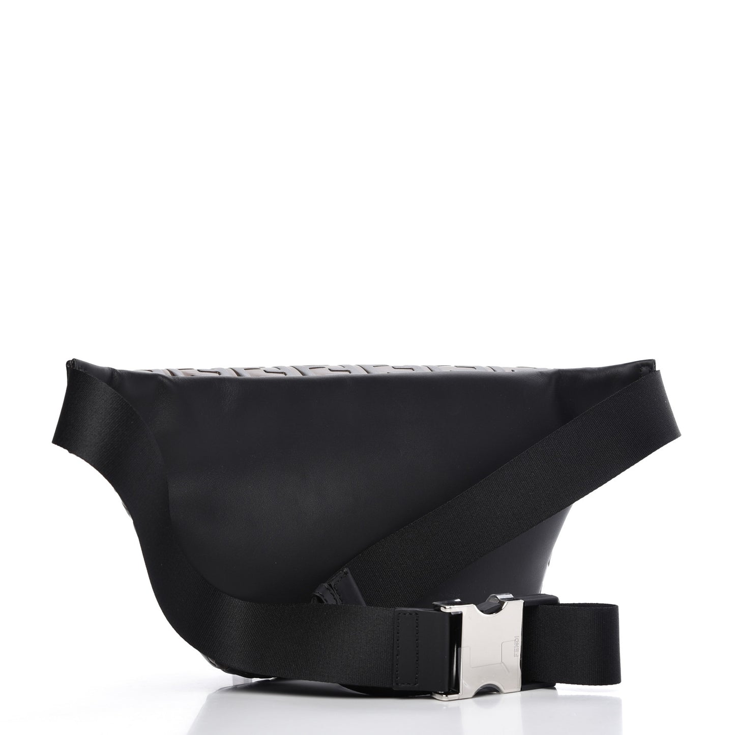 Vitello Century Bi-Color FF 1974 Embossed Belt Bag Maya Black