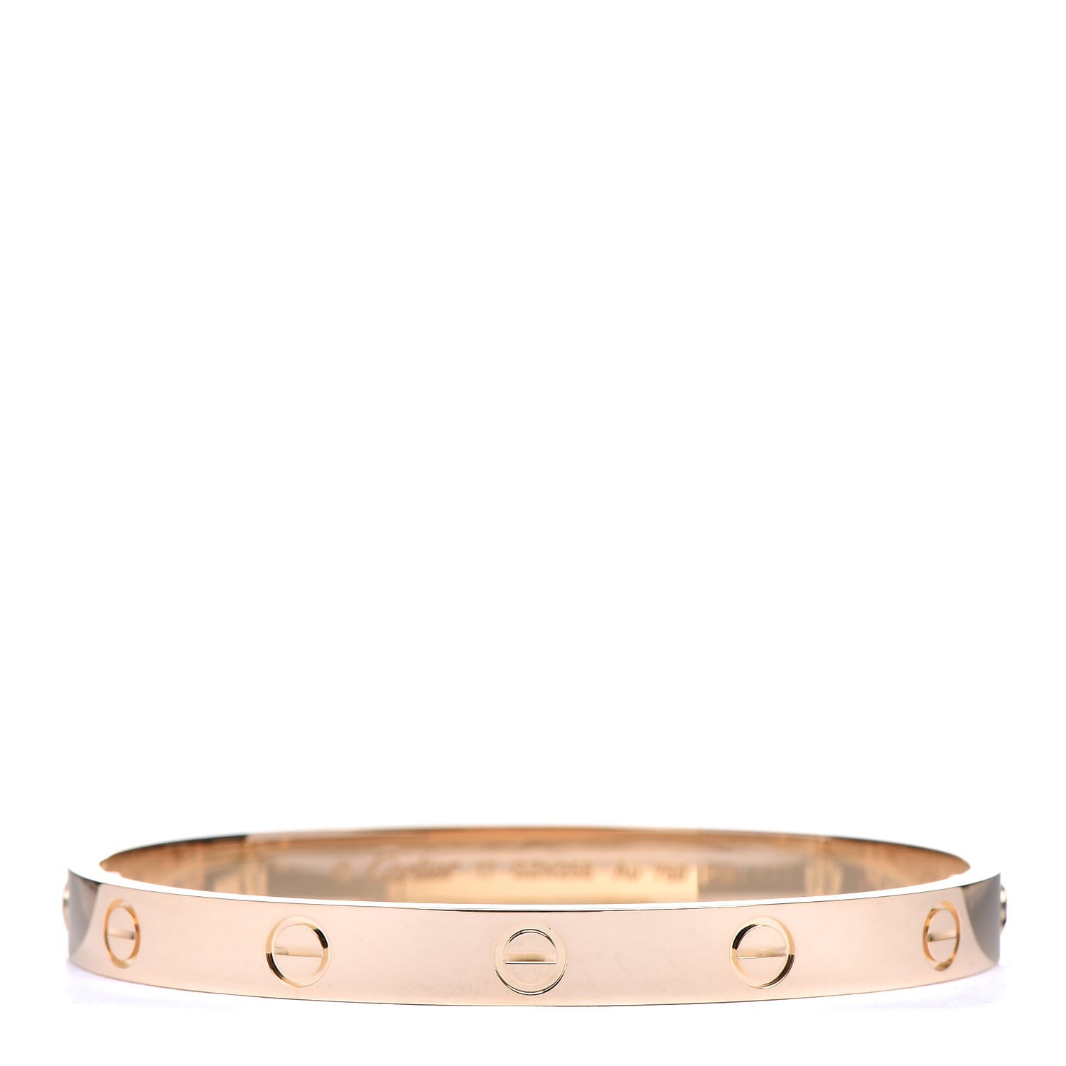 Cartier 18K Yellow Gold LOVE Bracelet 17 1 of 7