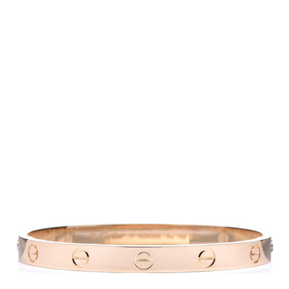 Cartier 18K Yellow Gold LOVE Bracelet 17 1 of 7