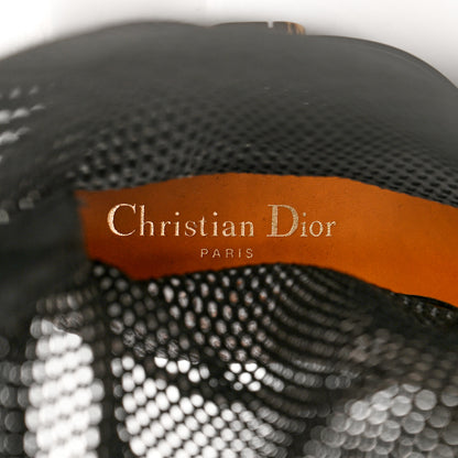 Christian Dior Empriente Mesh Montaigne Knee Boots 39.5 Black 6 of 8