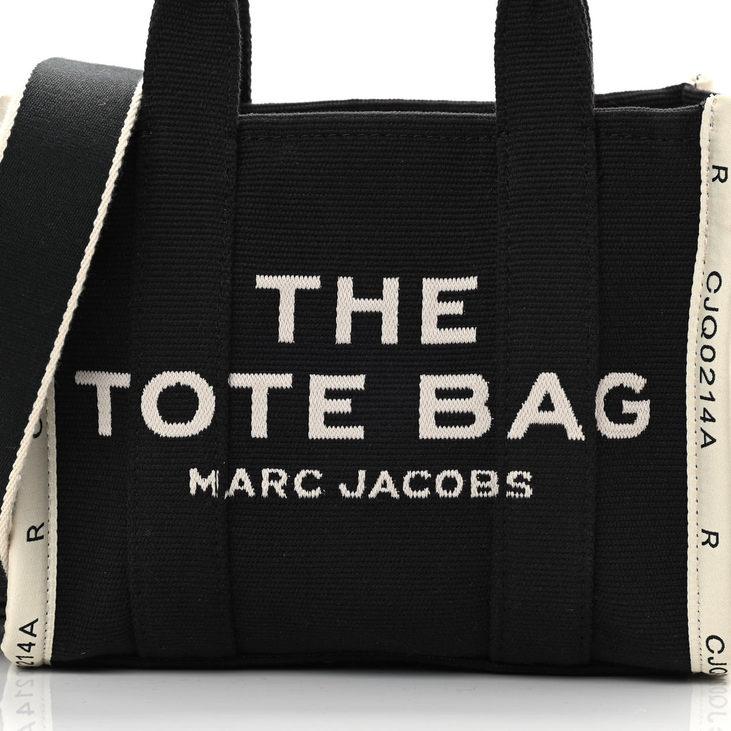 Jacquard Small The Traveler Tote Bag Black