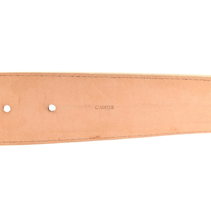 Louis Vuitton Damier Azur LV Initiales Belt 80 32 6 of 8